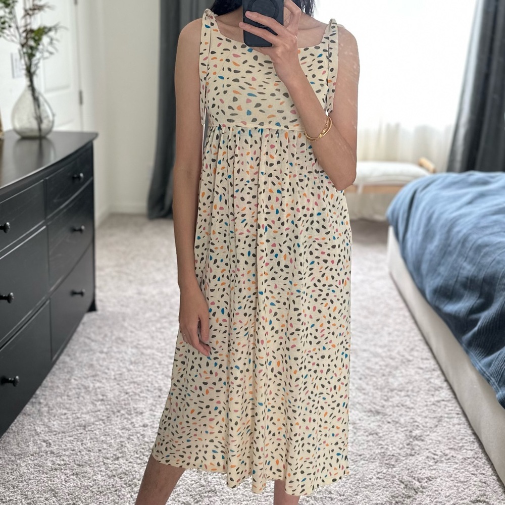 Zara Cute Dress With Adjustable Straps Size S